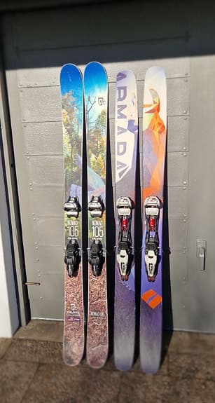 Icelantic Nomad 105 / Armada JJ 2.0