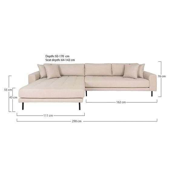 House Nordic Lido divansoffa