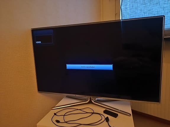 Samsung TV med streaming stick adapter