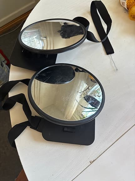 Aarikka speglar med remmar