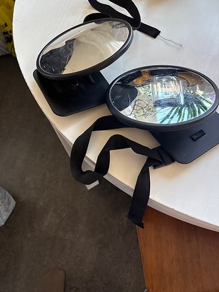 Aarikka speglar med remmar