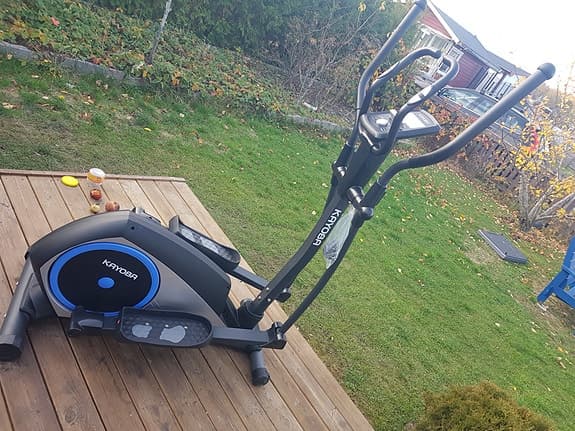 Kayoba crosstrainer med träningsdator svart