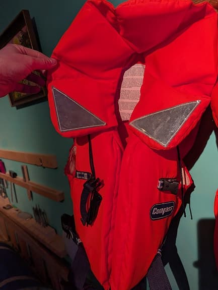 Compass flytväst 30–40 kg orange