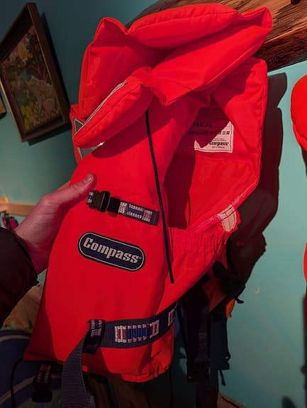 Compass flytväst 30–40 kg orange