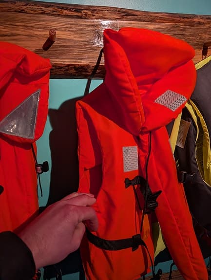 Flytväst orange 20-30 kg