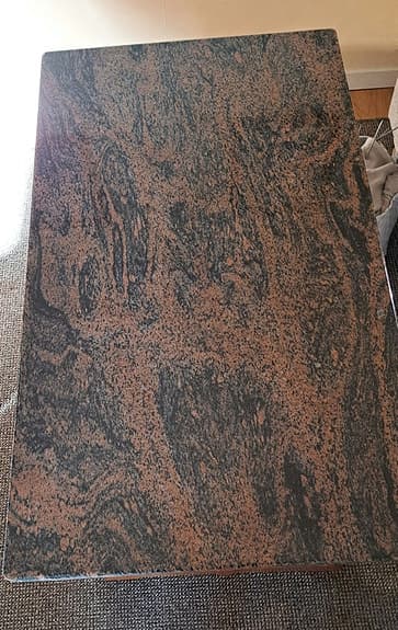 Soffbord  Specialbyggt Granit / Ek