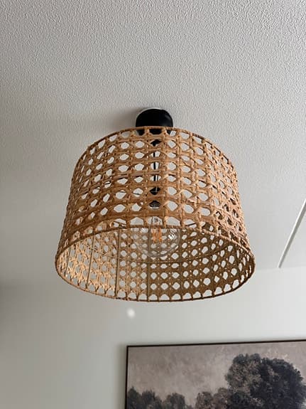 Lampskärm i rotting MIO