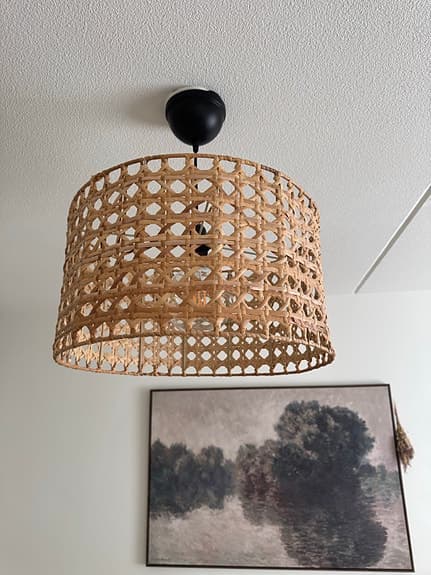 Lampskärm i rotting MIO