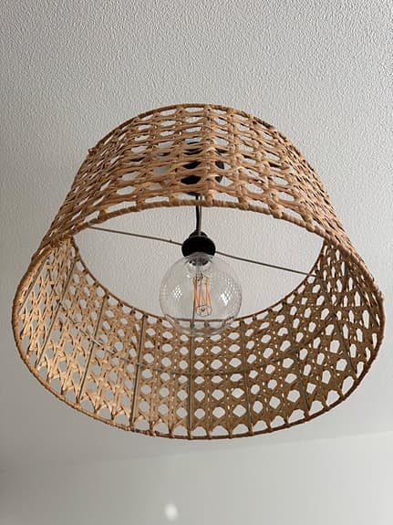 Lampskärm i rotting MIO