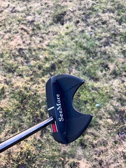 SeeMore HT Mallet putter svart