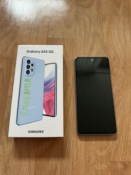 Samsung Galaxy A53 5G mobiltelefon 128 GB blå
