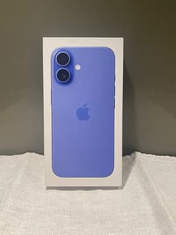 iPhone 16 - HELT NY & OANVÄND (0 laddcykler) - Apple-garanti 1 år