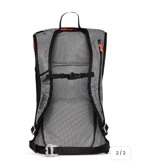 Lavinryggsäck ny/oanvänd Mammut Eiger Free 20 Removable Airbag 3.0