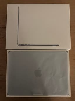 Apple MacBook Air 13" (2025, M4) 16/256 GB, himmelsblå