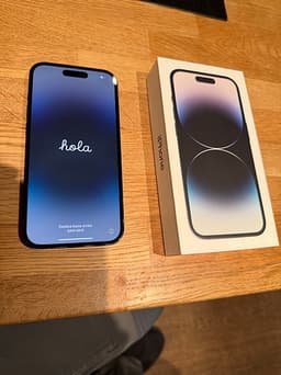 Apple iPhone 14 Pro mobiltelefon 128 GB svart