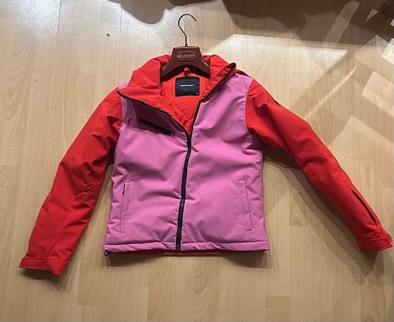 Peak Performance skidjacka röd rosa barn