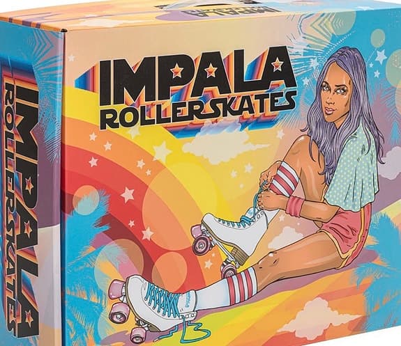 Impala Rollerskates holografisk rullskridskor