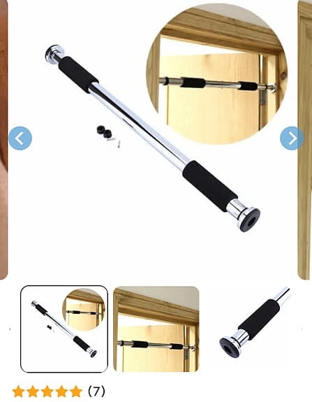 Justerbar chin up‑stång, i förpackningen!