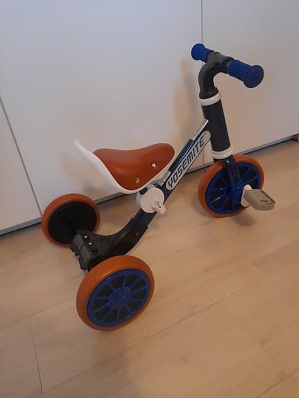 Trehjuling eller springcykel