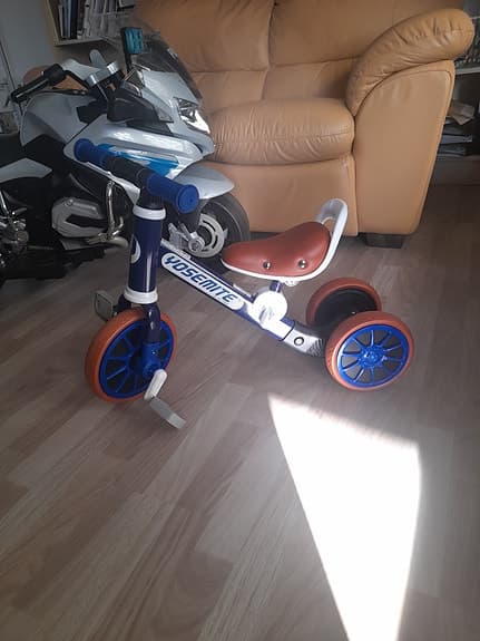 Trehjuling eller springcykel