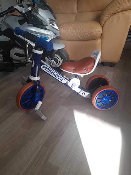 Trehjuling eller springcykel