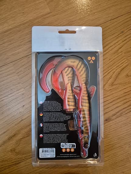 2st Savage Gear 3D Hybrid Pikes, 17cm, 47g, Slow Sinking.