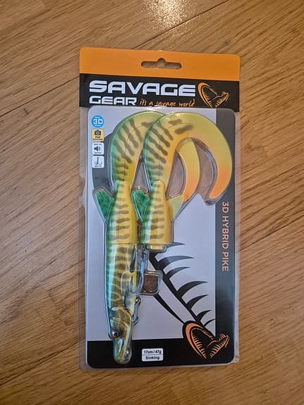 2st Savage Gear 3D Hybrid Pikes, 17cm, 47g, Slow Sinking.