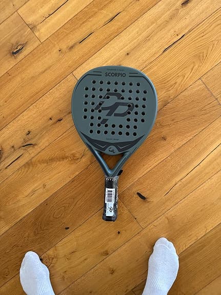 Popadel Scorpio padelracket grå