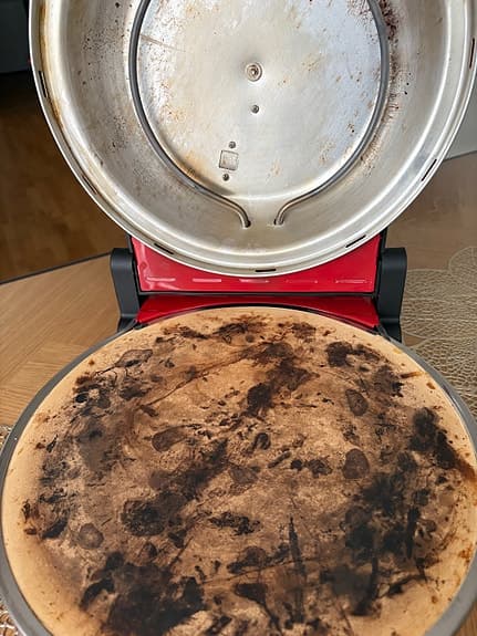 Ariete pizzaugn bänksmodell röd