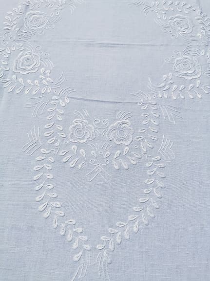 mycket elegant stor duk till bröllopfest