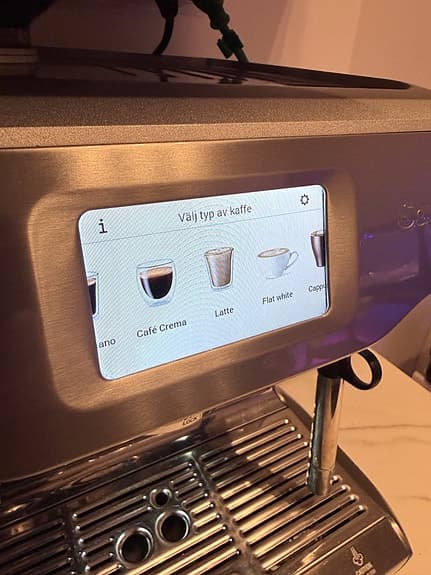 Sage Oracle Touch Helautomatisk Kaffe och Espressomaskin