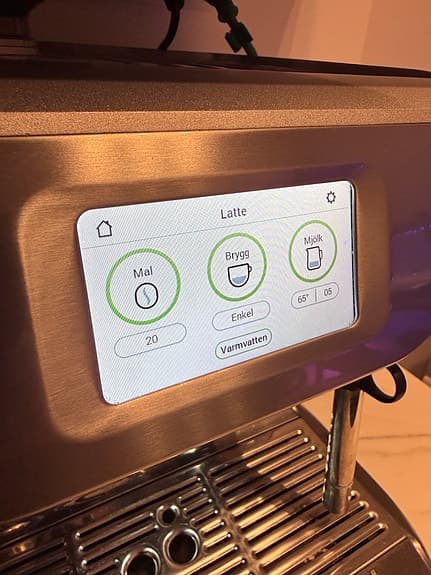 Sage Oracle Touch Helautomatisk Kaffe och Espressomaskin