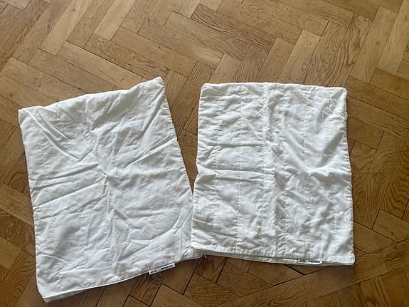 3 IKEA kudd-skydd 50x60, alla för 60. Rena! Mot kvalster. Nypris 300kr