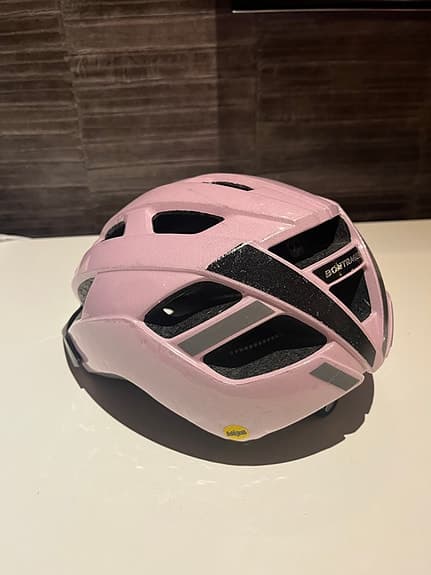 Bontrager cykelhjälm rosa med MIPS str 41-58cm