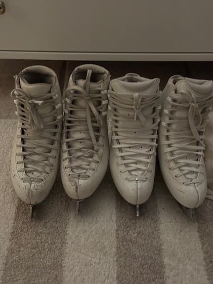 Edea skridskor barn storlek 33 vit