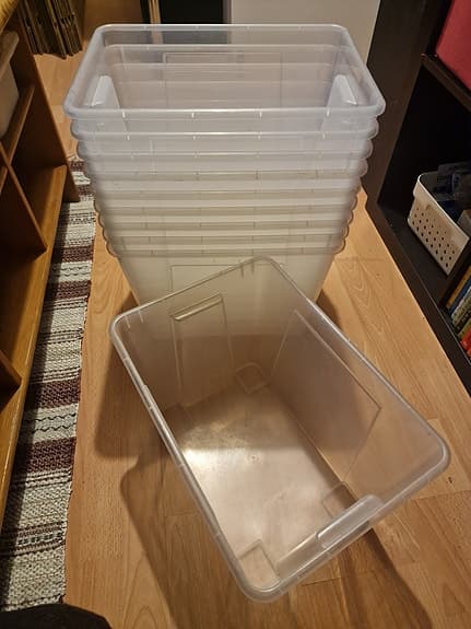 10 IKEA Samla förvaringslådor
