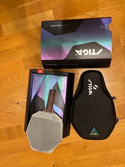 ⭐️helt ny⭐️ STIGA Destiny Carbon Cybershape med DNA Hybrid M