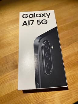 Samsung Galaxy A17 5G mobiltelefon 128 GB svart