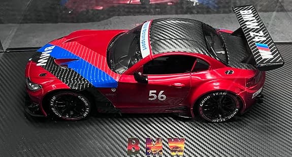 BMW Z4 GT3 Edition GlasBox RC Manual sändare 1:14