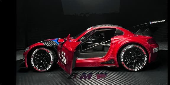 BMW Z4 GT3 Edition GlasBox RC Manual sändare 1:14