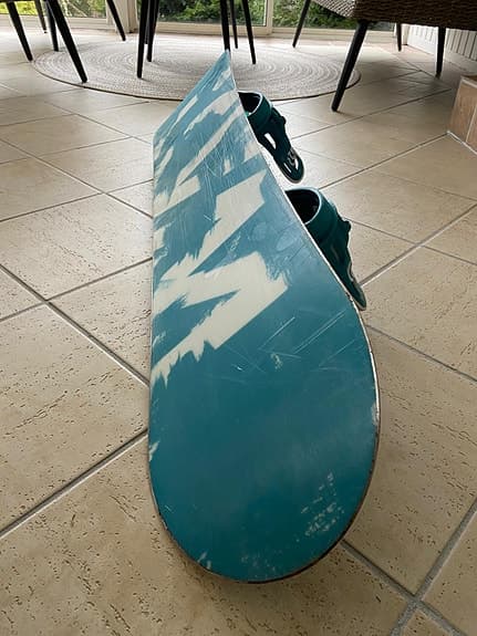 Warp snowboard 130 cm med bindningar