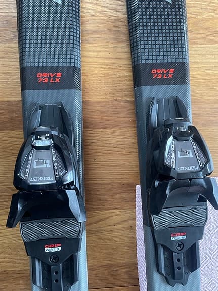 Nordica Drive 73 LX alpinskidor med Marker Compact 10 bindningar