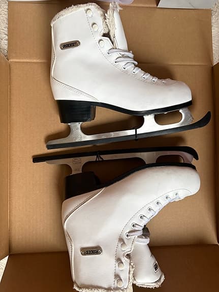 Roces konståkningsskridskor barn storlek 37 vit