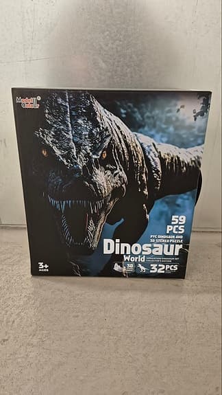Dinosaur World 3D Stereo Puzzle