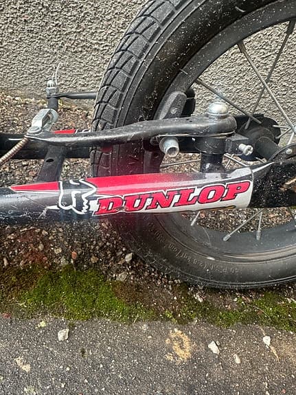 Air Scooter 12" Sparkcykel Svart Stiga