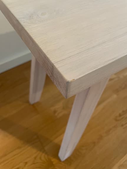 Åhléns Home bänk trä ljus