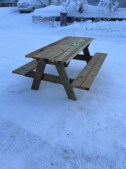 Picknickbord / bänkbord