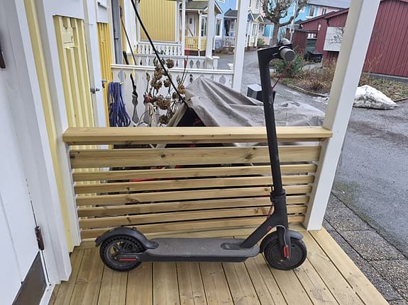 Heltlt ny batteri Xiaomi Mi Electric Scooter elsparkcykel svart