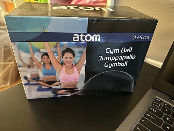 Pilatesboll 65 cm