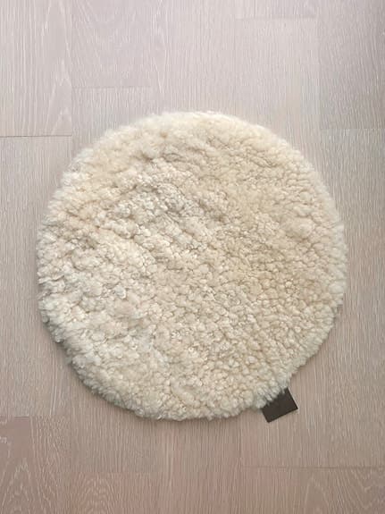 Shepherd stolsdyna 36 cm - Creme